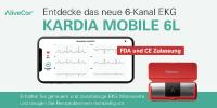 Produktvorstellung des Kardia Mobile 6L - dem ersten mobilen 6 Kanal EKG mit FDA-Zulassung und CE Kennzeichnung auf der ESC CONGRESS 2019 in Paris
