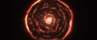 Surprising Spiral Structure Spotted by ALMA