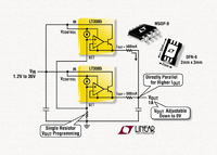 Surface Mount 500mA LDO Is Easily Paralleled without Hot Spots