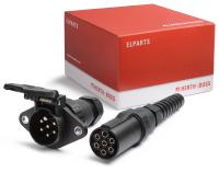 Superdicht und höchste Materialqualität – Neue Nkw-Stecker und -Steckdosen