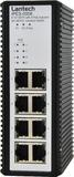 Lantech is launching a 24VDC input PoE switch with DC/DC booster
