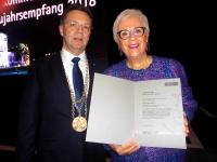 Margrit Harting jetzt Ehrenbürgerin der Leibniz Universität Hannover