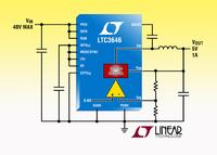 40V, 1A Synchronous Buck Converter Can Step 36Vin Down to 3.3Vout with a 2MHz Switching Frequency