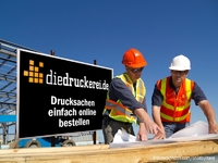 diedruckerei.de erweitert das Sortiment an Großformatdrucksachen