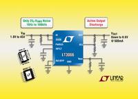 Neues von Arrow: LT3066 - 45 V/500 mA-LDO mit nur 25 µVeff Rauschspannung, 60 dB PSRR bei 1 MHz