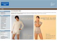 SCHIESSER betritt Neuland mit ePages: Webshop für neues Wäschesegment SCHIESSER MED