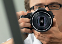 Perfektes Licht in dramatischen Perspektiven