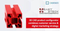 Easysteck combines customer service with digital marketing through 3D CAD product configurator powered by CADENAS