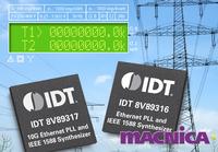IDT stellt die industrieweit ersten Ethernet- und IEEE 1588-Timingbausteine vor, die für Smart-Grid- und Industrieautomatisierungs-Anwendungen optimiert sind