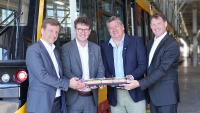New Citylink NET 2012 LRVs in Karlsruhe: Electrical competence for passenger comfort and attractive regional transport
