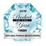 Jeti Mira LED Inkjet Engine Wins SGIA Product of the Year Award 2019