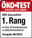 Rang 1 für Naturheilverfahren
