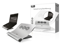 "Keep (your notebook) cool!" mit dem Sweex Notebook Cooling Stand Aluminium USB