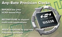 SILICON LABS stellt frequenzflexiblen Taktengenerator für beliebige Taktenfrequenzen vor