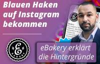 Blauer Haken auf Instagram - eBakery erklärt die Hintergründe