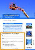 Neue Fahreranweisung: Hubarbeitsbühne - Sicheres Arbeiten in der Höhe