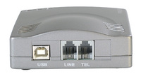 ConnecTec VoIP Telefon-Adapter "2in1 Phonebox" – wahlweise ueber Festnetz oder ueber Skype-IP telefonieren