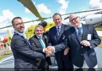 Aviation Minister Attends Handover of Airbus Helicopters H145 to Yorkshire Air Ambulance