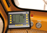The MOBA MDS-2000 drilling system controls blast hole drilling in a limestone quarry