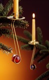 Kerzenschein am Weihnachtsbaum: schön aber gefährlich