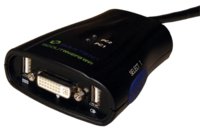 Klein, aber ohohoho: Neuer ultrakompakter Daxten KVM-Switch mit DVI-Unterstützung