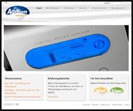 Neue Website für Salux, den Experten für AktivWasser