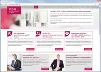 Neue Homepage der DGQ informiert über Revision der ISO 9001