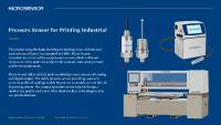 Inkjet Printers Pressure Monitoring Solution