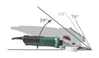 Leistungsstark an engen Stellen: Die neuen Flachkopf-Winkelschleifer bis 1.550 Watt von Metabo