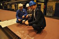 Neues Achterschiff für MS "Ostfriesland" geht in Produktion
