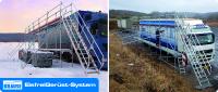 Das original KRAUSE Eisfreigerüst-System, in jeder Jahreszeit der sicherste Zugang zu Fahrzeugen