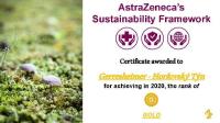 Gerresheimer erhält Nachhaltigkeitsauszeichnung von AstraZeneca auch für das Jahr 2020