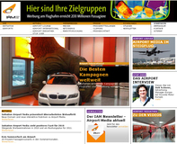 Initiative Airport Media präsentiert sich mit überarbeitetem Webauftritt