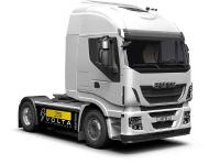 Neue Elektro-LKWs der E-Force One AG mit Batterien von ecovolta