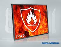 55" Monitor von DATA MODUL erzielt Spitzenwerte bei Brandverhaltenstests