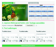 Jetzt online eigene Motivkarten mit verschiedensten Layouts gestalten!