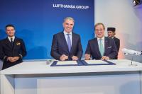 Carsten Spohr and Armin Laschet promote sustainable technology in aviation