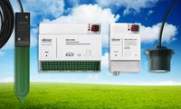 KNX-Sensoren für den Außeneinsatz und hochwertige Bediengeräte für Gebäudetechnik