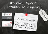 Starline lädt zum kostenlosen Open-E Workshop ein.