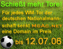 Jedes WM-Tor macht eine Domain günstiger: WM-Fieber bei McAc.net-Webhosting