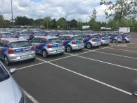 pitstop mit neuer Ersatzwagenflotte
