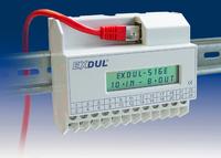 Ethernet-Modul mit Optokoppler Ein-/Ausgängen und LCD-Anzeige