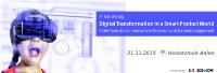 Digitale Transformation erleben beim 9. Transfertag