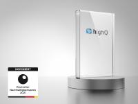 highQ ist für den Deutschen Nachhaltigkeitspreis 2021 nominiert