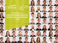 Auszeichnung Deutschlands bester Ausbildungsbetriebe 2020: Wiederholt gehört die IT-HAUS GmbH zu den Top-Ausbildungsstätten