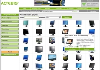 Bei Actebis schnell gefunden: das richtige Display