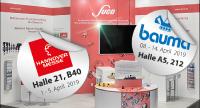 Hannover Messe und bauma 2019