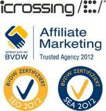 Qualitätsgeprüft: iCrossing erhält erneut BVDW-Zertifikate in SEO, SEA und Affiliate Marketing