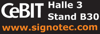 CeBIT 2011: signotec mit den Pen-Pads der Extraklasse in diesem Jahr in Halle 3!