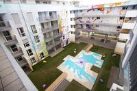 Farbexplosion im Studentenwohnheim